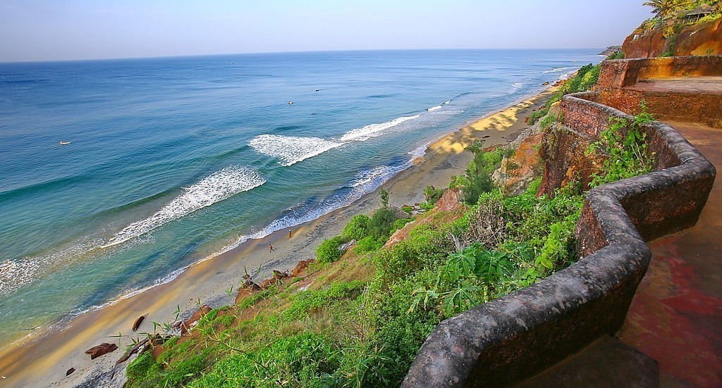 Varkala Cliff & Beach